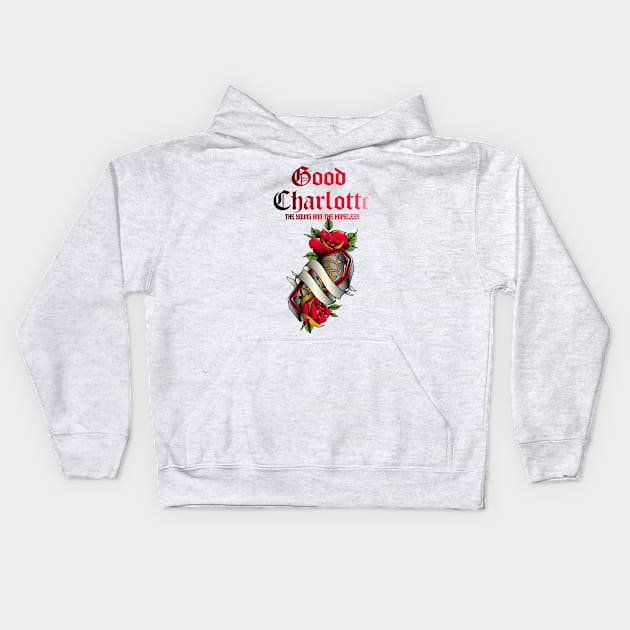 charlotte the young and the hopeless Kids Hoodie by Baim_Art